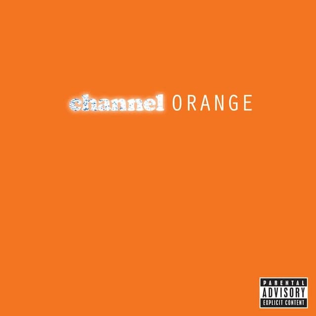 album cover for Channel Orange (2012) by Frank Ocean