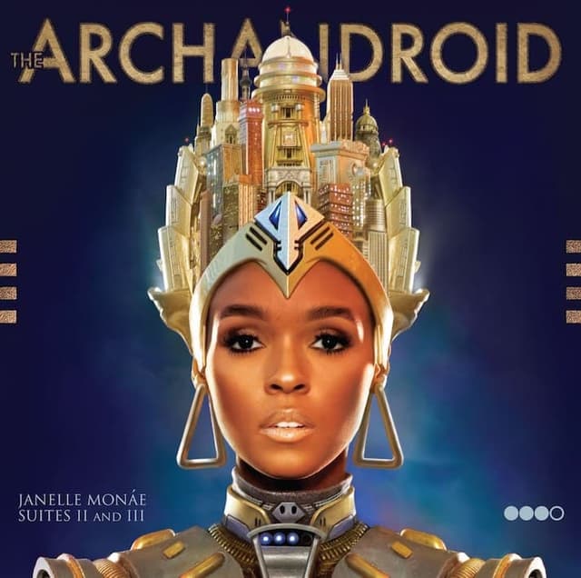 album cover for The ArchAndroid (2010) by Janelle Monáe