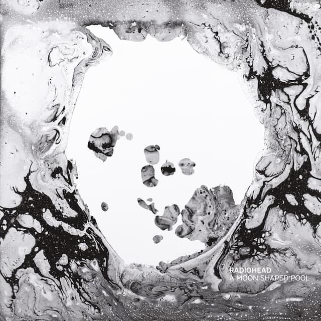 album cover for A Moon Shaped Pool (2016) by Radiohead