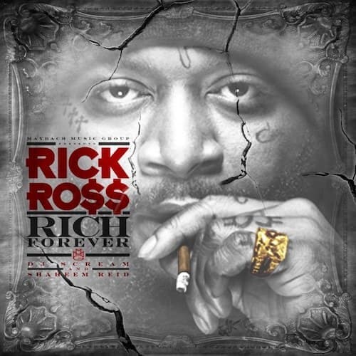 album cover for Rich Forever (2012) by Rick Ross