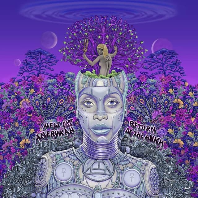 album cover for New Amerykah Part Two: Return of the Ankh (2010) by Erykah Badu