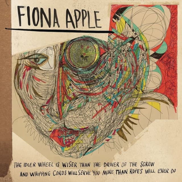 album cover for The Idler Wheel Is Wiser Than the Driver of the Screw and Whipping Cords Will Serve You More Than Ropes Will Ever Do (2012) by Fiona Apple