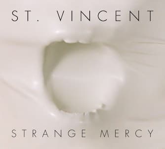 album cover for Strange Mercy (2011) by St. Vincent