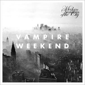 album cover for Modern Vampires of the City (2013) by Vampire Weekend