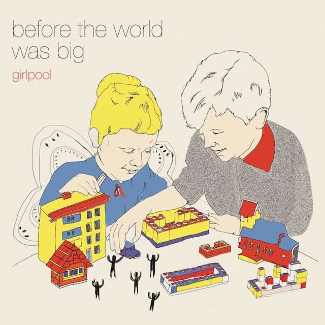 album cover for Before the World Was Big (2015) by Girlpool