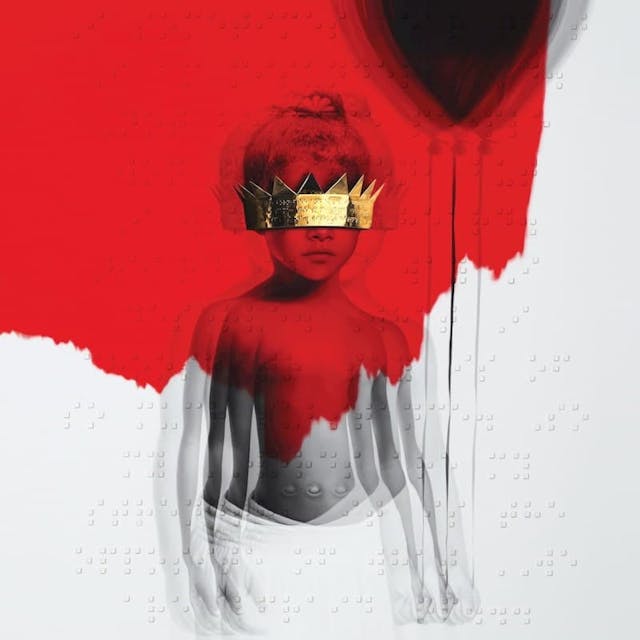album cover for ANTI (2016) by Rihanna