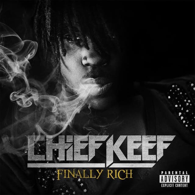 album cover for Finally Rich (2012) by Chief Keef