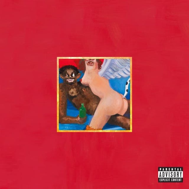 album cover for My Beautiful Dark Twisted Fantasy (2010) by Kanye West