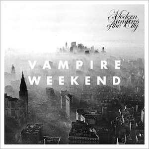 album cover for Modern Vampires of the City (2013) by Vampire Weekend
