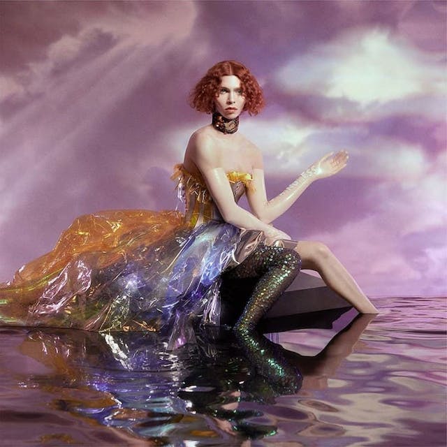 album cover for OIL OF EVERY PEARL’s UN-INSIDES (2018) by SOPHIE