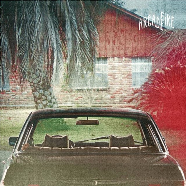 album cover for The Suburbs (2010) by Arcade Fire